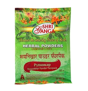 Рупникар чурна, Шри Ганга (Roopnikhar Powder Facepack, Shri Ganga) 50 гр